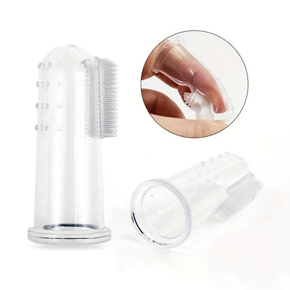 Finger Toothbrush For Dog & Cat, Dog Finger Toothbrush, Finger Brush For Pets Tooth Cleaning