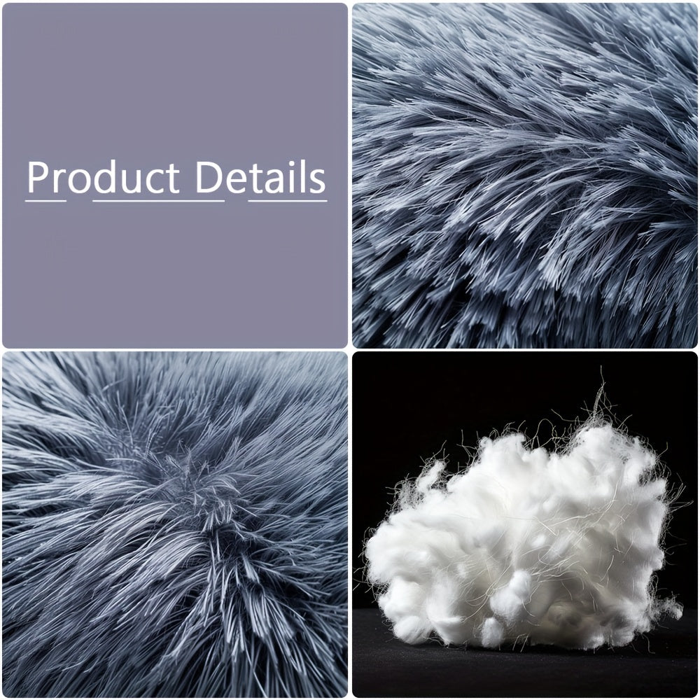 Calming Dog & Cat Bed, Donut Cuddler Warming Cozy Soft Round Bed, Fluffy Faux Fur Plush Cushion Bed For Small Medium And Large Dogs And Cats (16"/20"/24"/28"/31"/39")