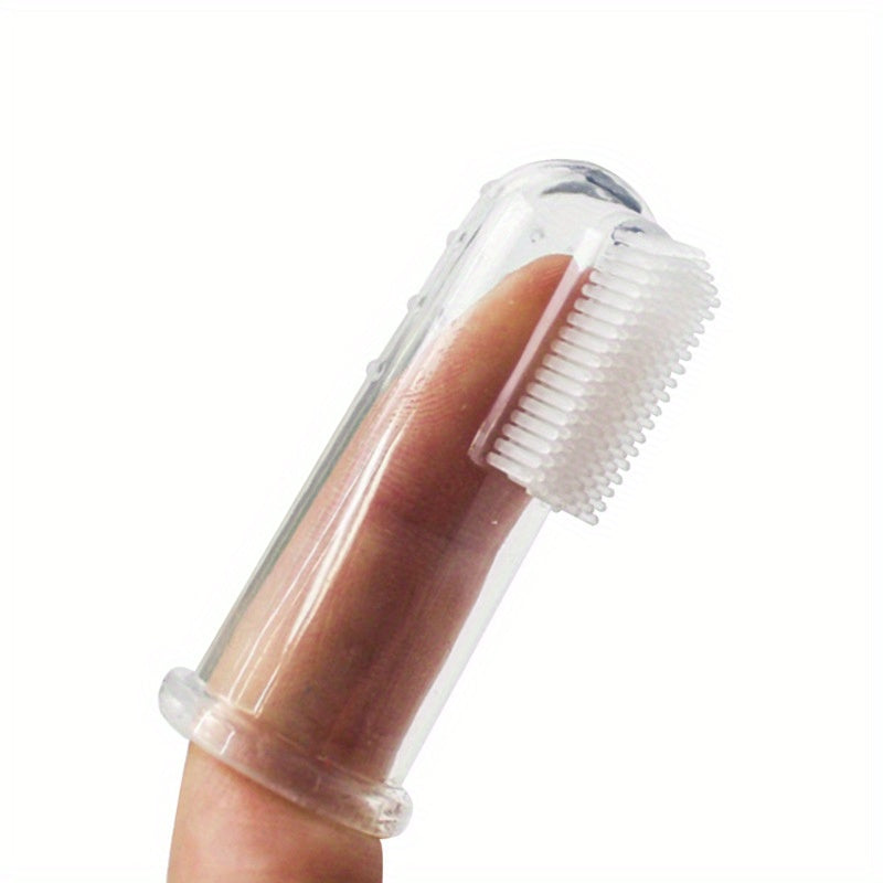 Finger Toothbrush For Dog & Cat, Dog Finger Toothbrush, Finger Brush For Pets Tooth Cleaning